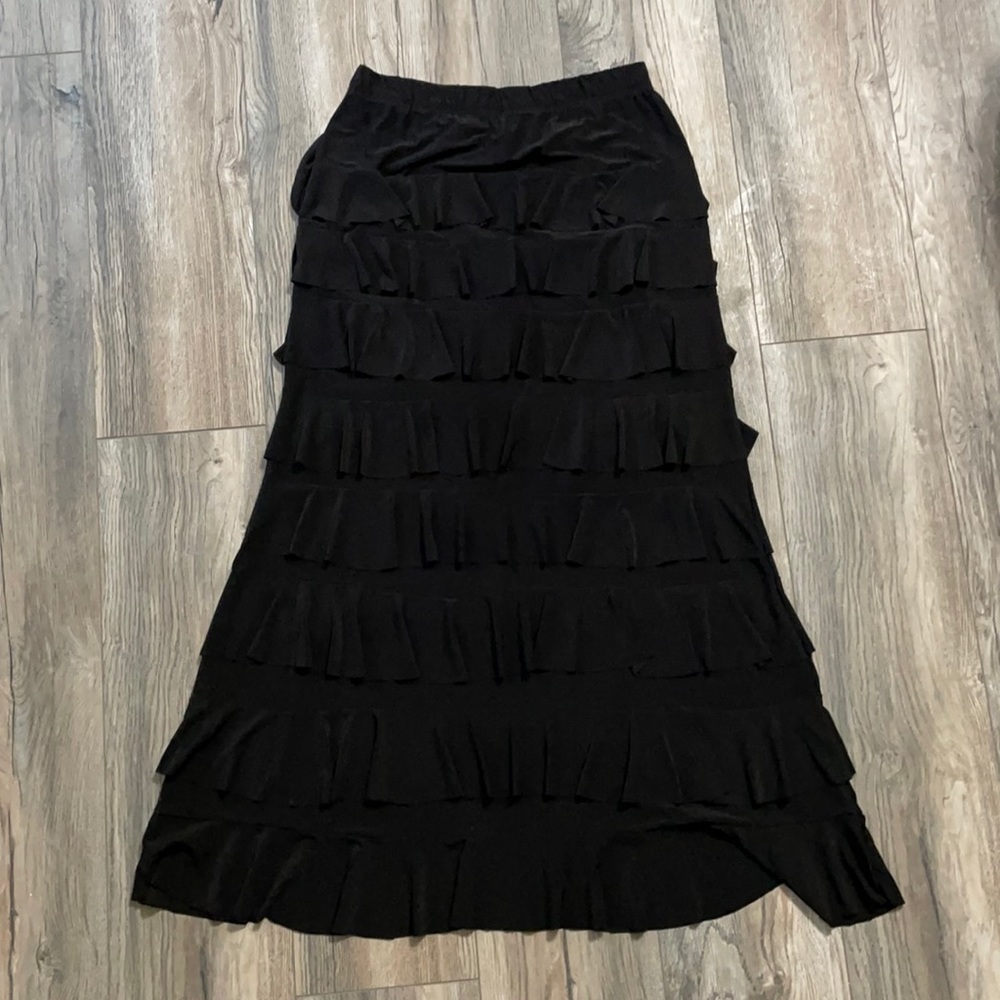 Come N See Ruffled Maxi Skirt